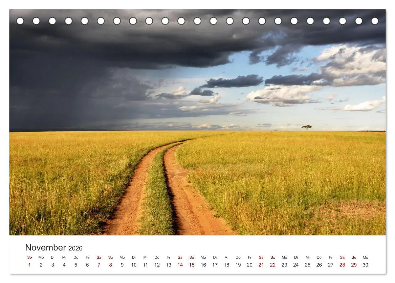 Bild: 9783457610343 | Kenia - Eine Safari durch unberührte Natur. (Tischkalender 2026 DIN...