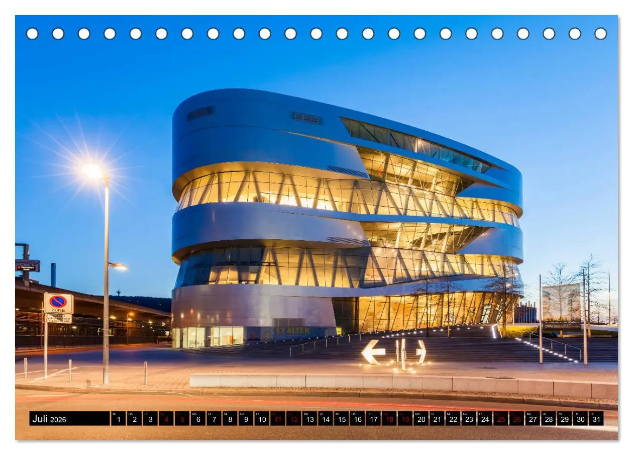 Bild: 9783457780343 | Ein Jahr STUTTGART (Tischkalender 2026 DIN A5 quer), CALVENDO...