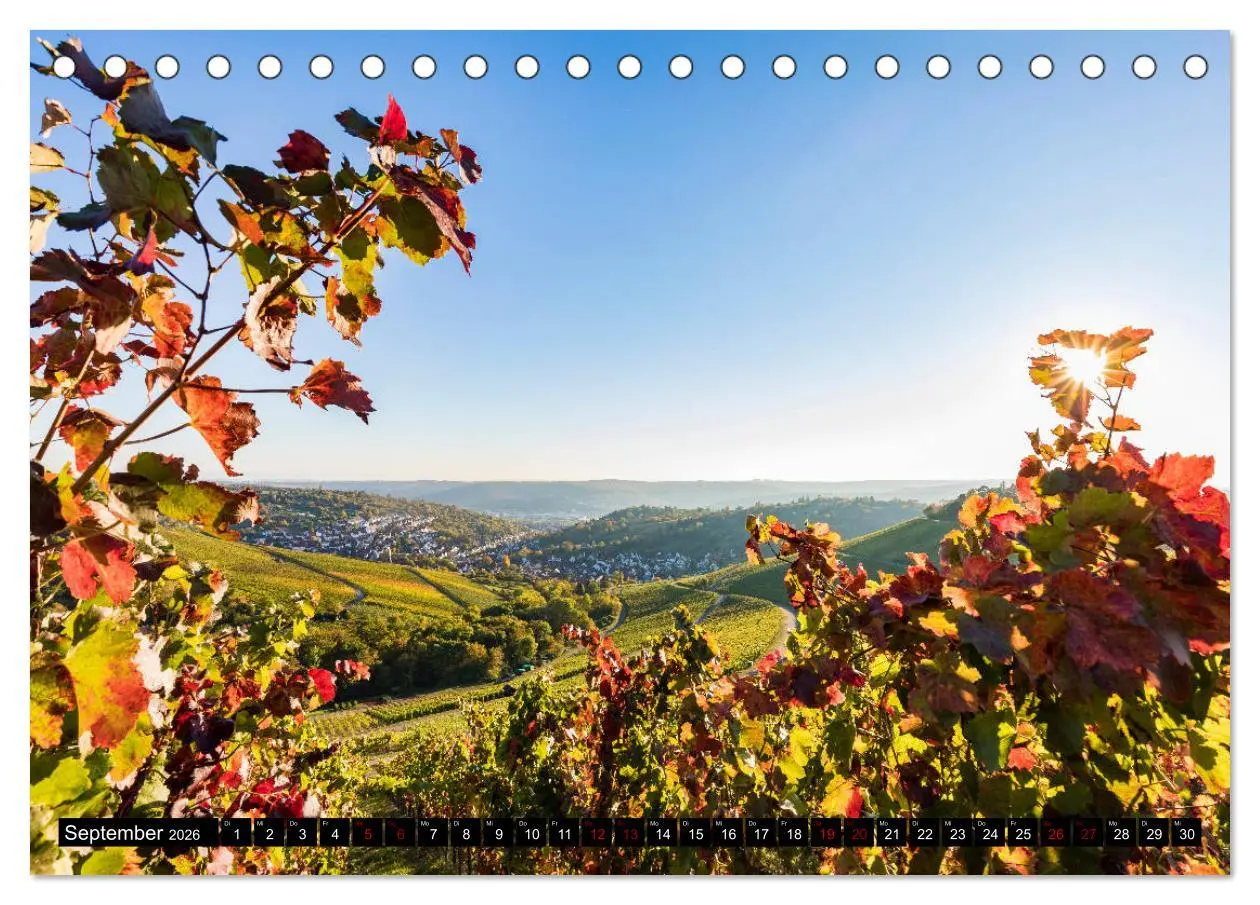 Bild: 9783457780343 | Ein Jahr STUTTGART (Tischkalender 2026 DIN A5 quer), CALVENDO...