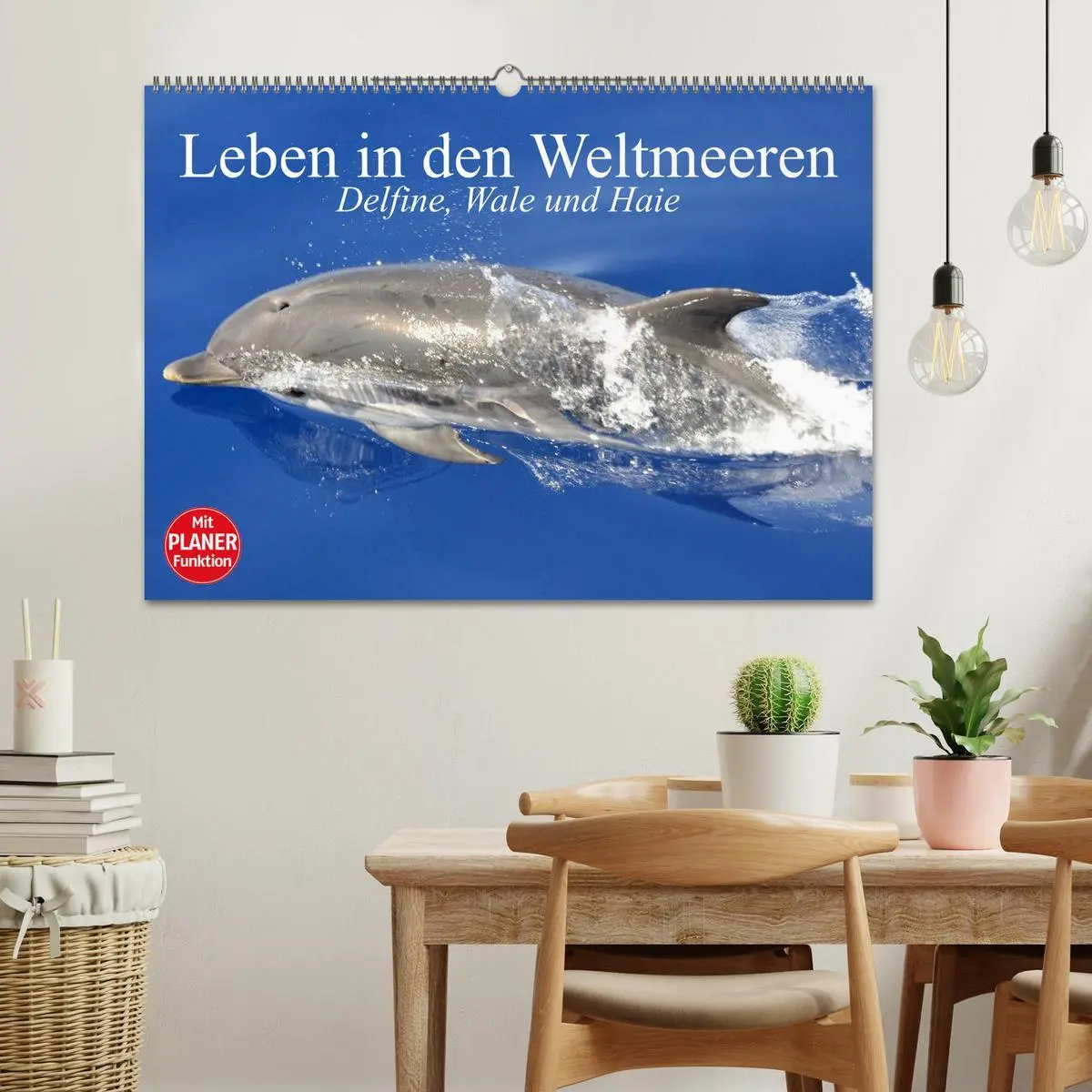 Bild: 9783516010343 | Leben in den Weltmeeren. Delfine, Wale und Haie (Wandkalender 2026...
