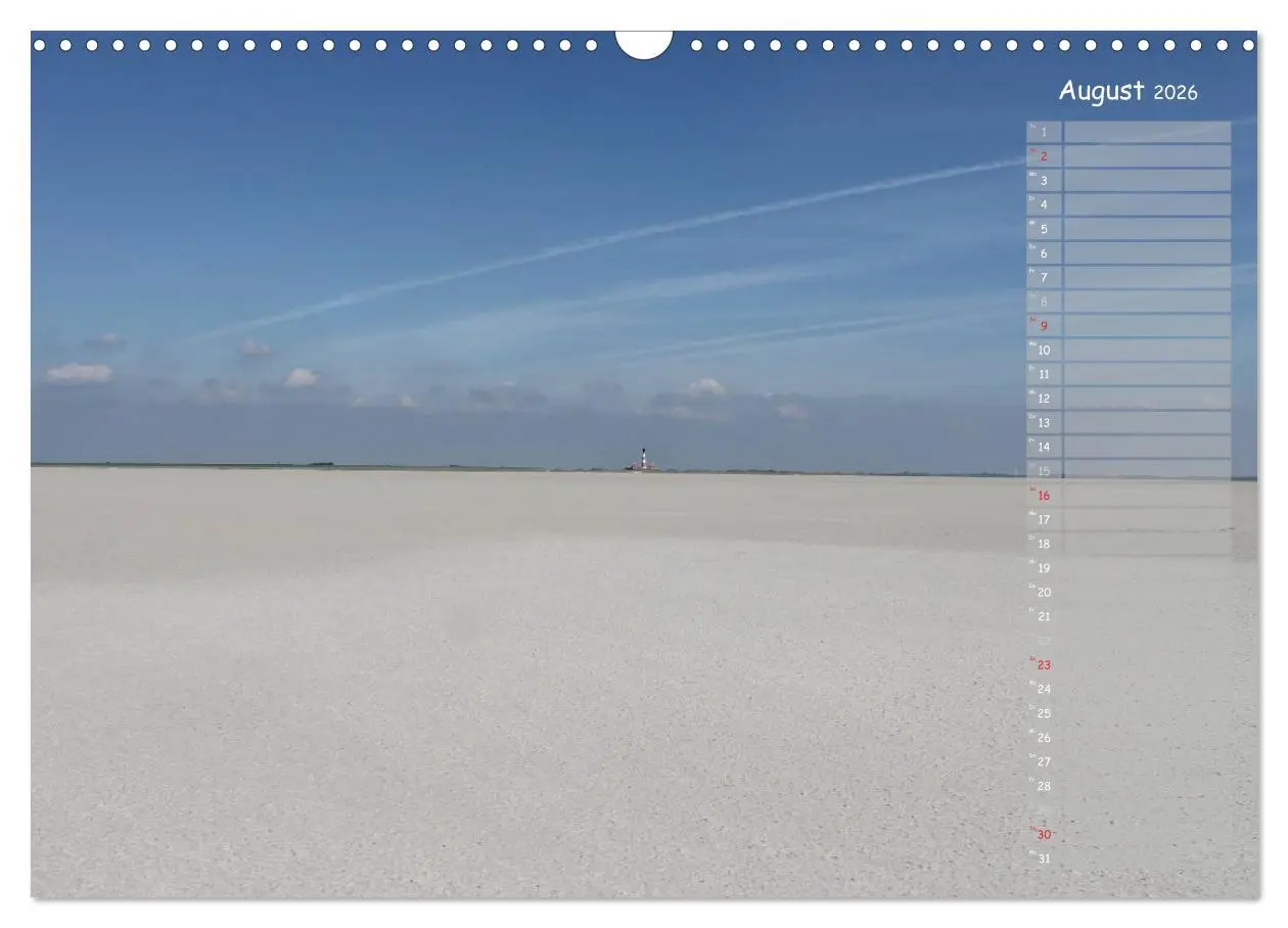 Bild: 9783516180343 | Strandspaziergang / Geburtstagskalender (Wandkalender 2026 DIN A3...