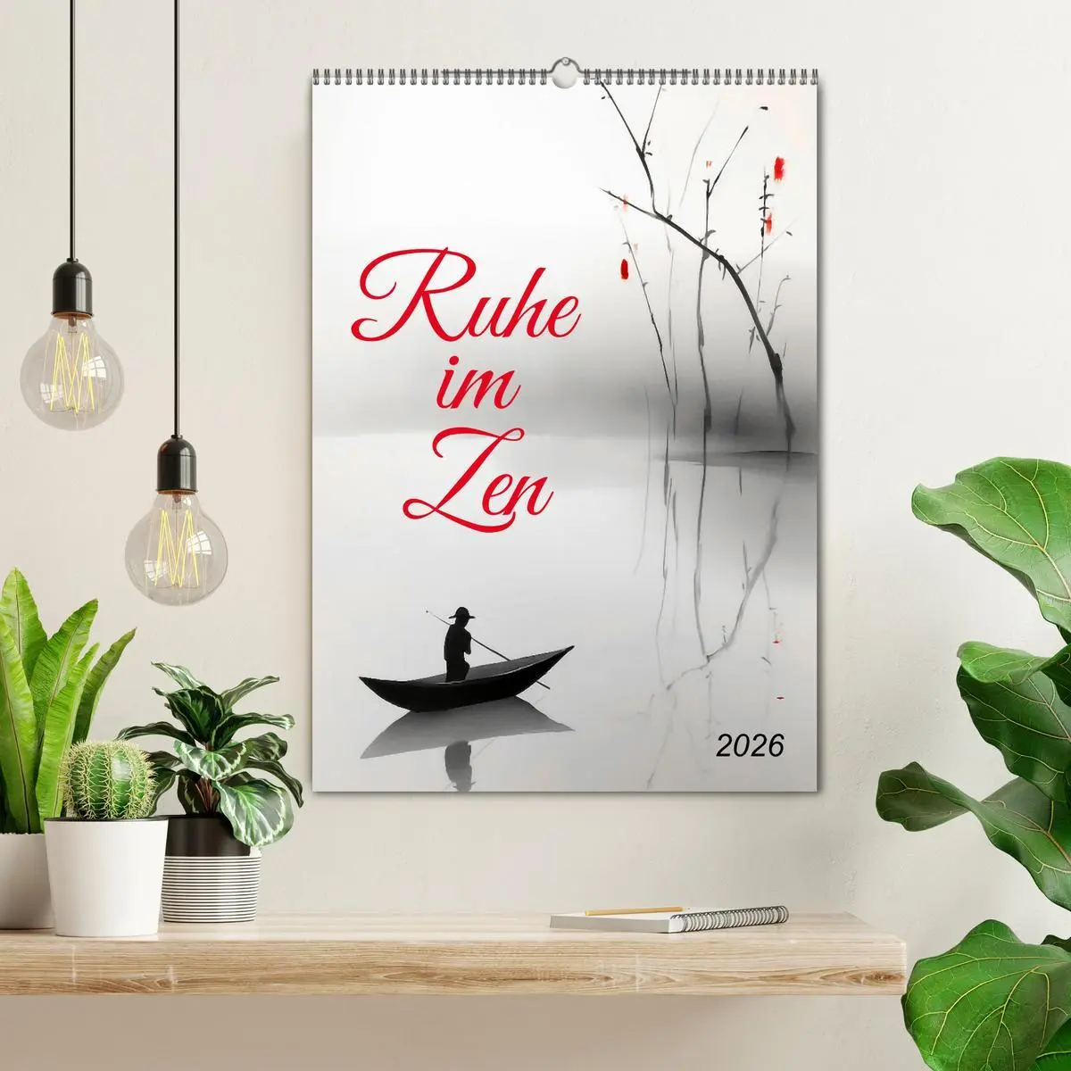 Bild: 9783516320343 | Ruhe im Zen (Wandkalender 2026 DIN A2 hoch), CALVENDO Monatskalender