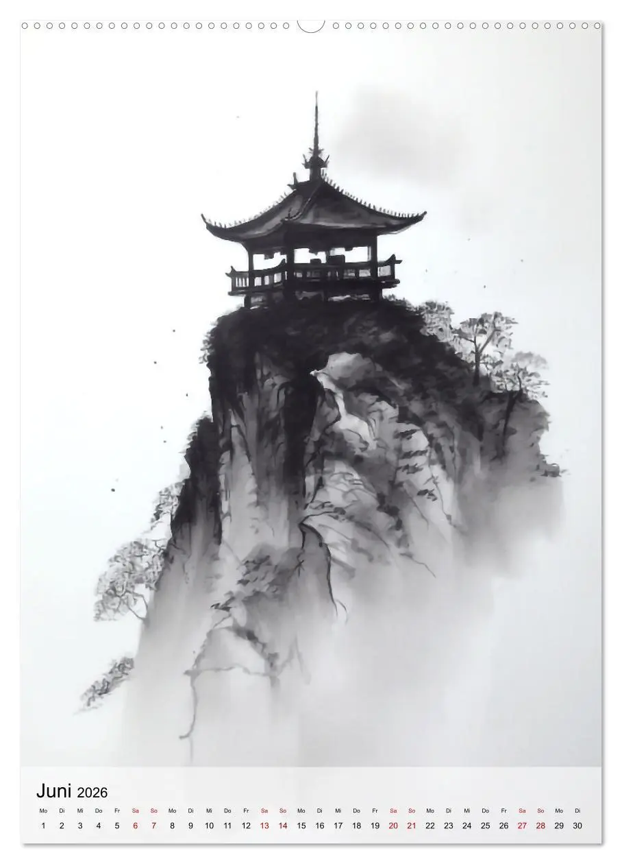 Bild: 9783516320343 | Ruhe im Zen (Wandkalender 2026 DIN A2 hoch), CALVENDO Monatskalender