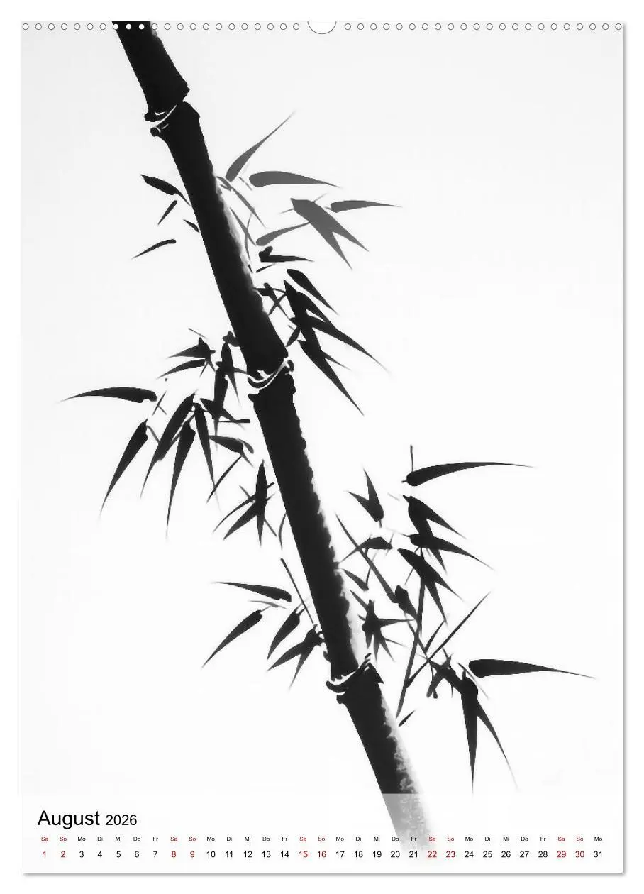 Bild: 9783516320343 | Ruhe im Zen (Wandkalender 2026 DIN A2 hoch), CALVENDO Monatskalender