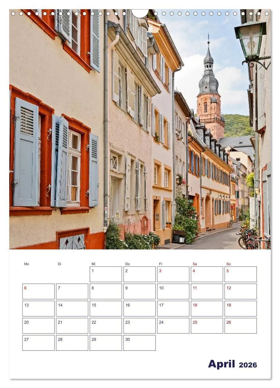 Bild: 9783516700343 | Heidelberg - Historische Altstadt (Wandkalender 2026 DIN A3 hoch),...