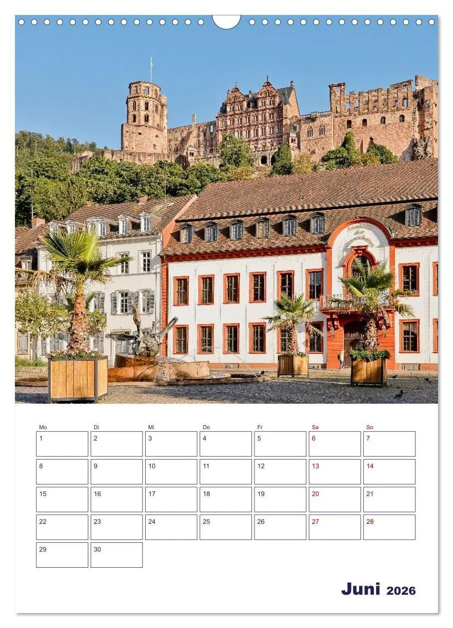 Bild: 9783516700343 | Heidelberg - Historische Altstadt (Wandkalender 2026 DIN A3 hoch),...