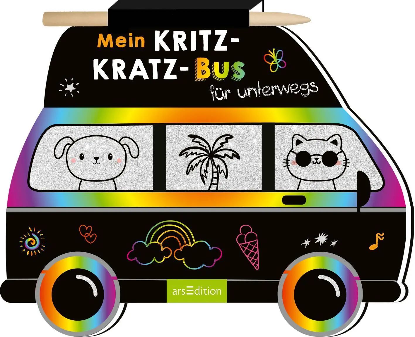 Cover: 9783845860343 | Mein Kritzkratz-Bus für unterwegs | Taschenbuch | 36 S. | Deutsch