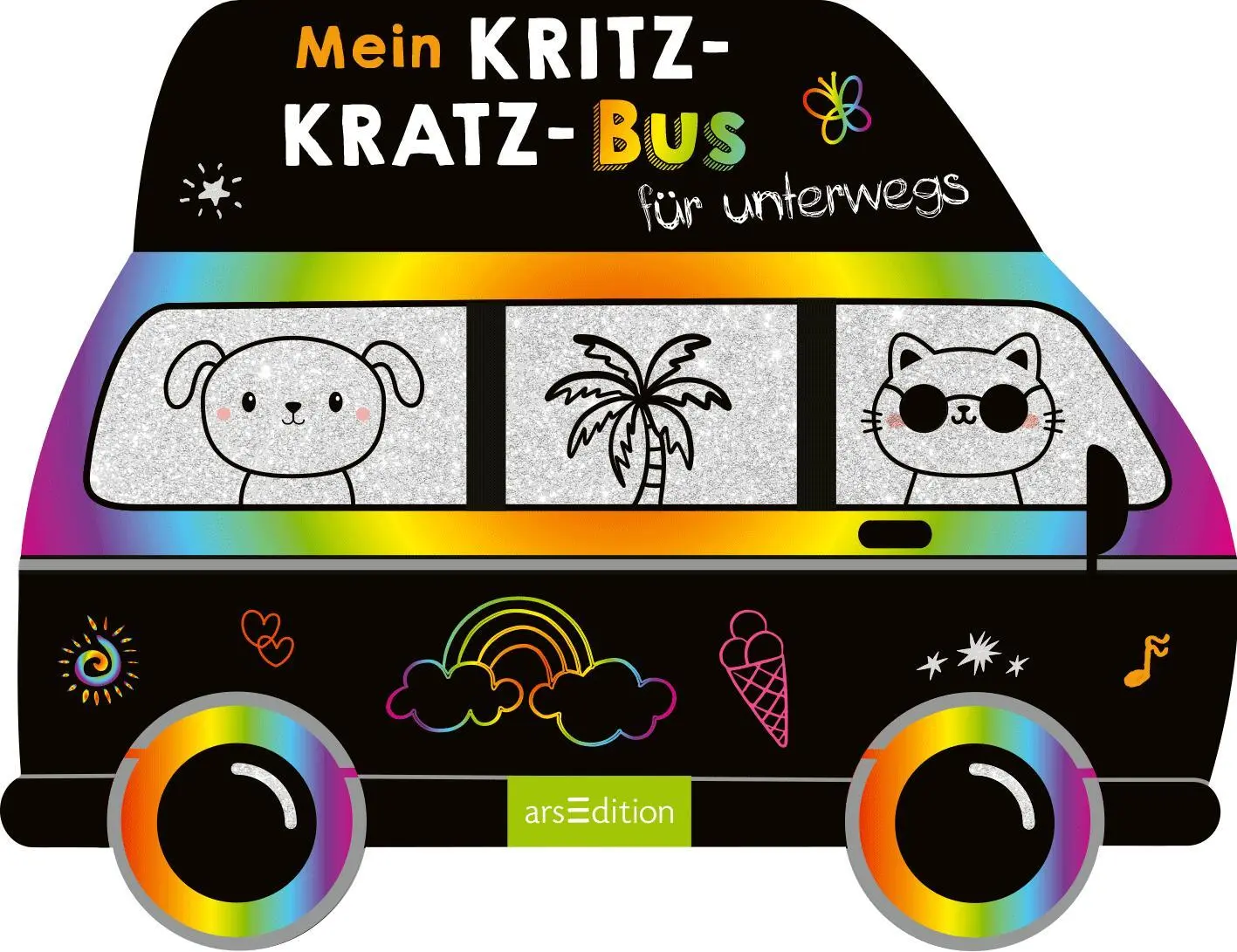 Bild: 9783845860343 | Mein Kritzkratz-Bus für unterwegs | Taschenbuch | 36 S. | Deutsch