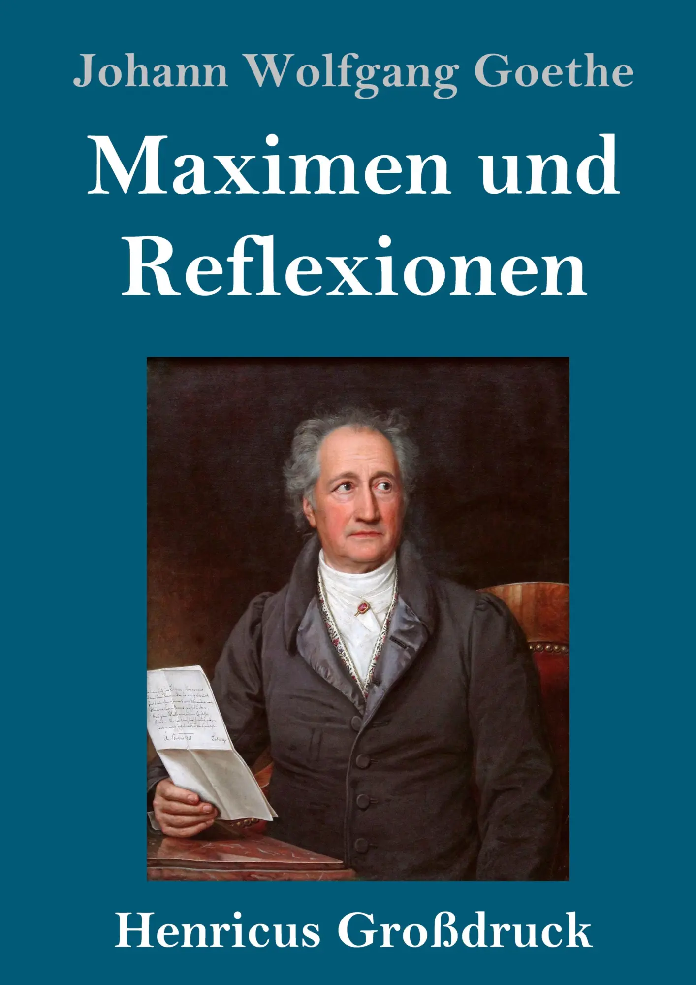 Cover: 9783847840343 | Maximen und Reflexionen (Großdruck) | Johann Wolfgang Goethe | Buch