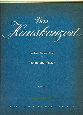 Cover: 9790003000343 | Das Hauskonzert | Buch | Sikorski Edition | EAN 9790003000343