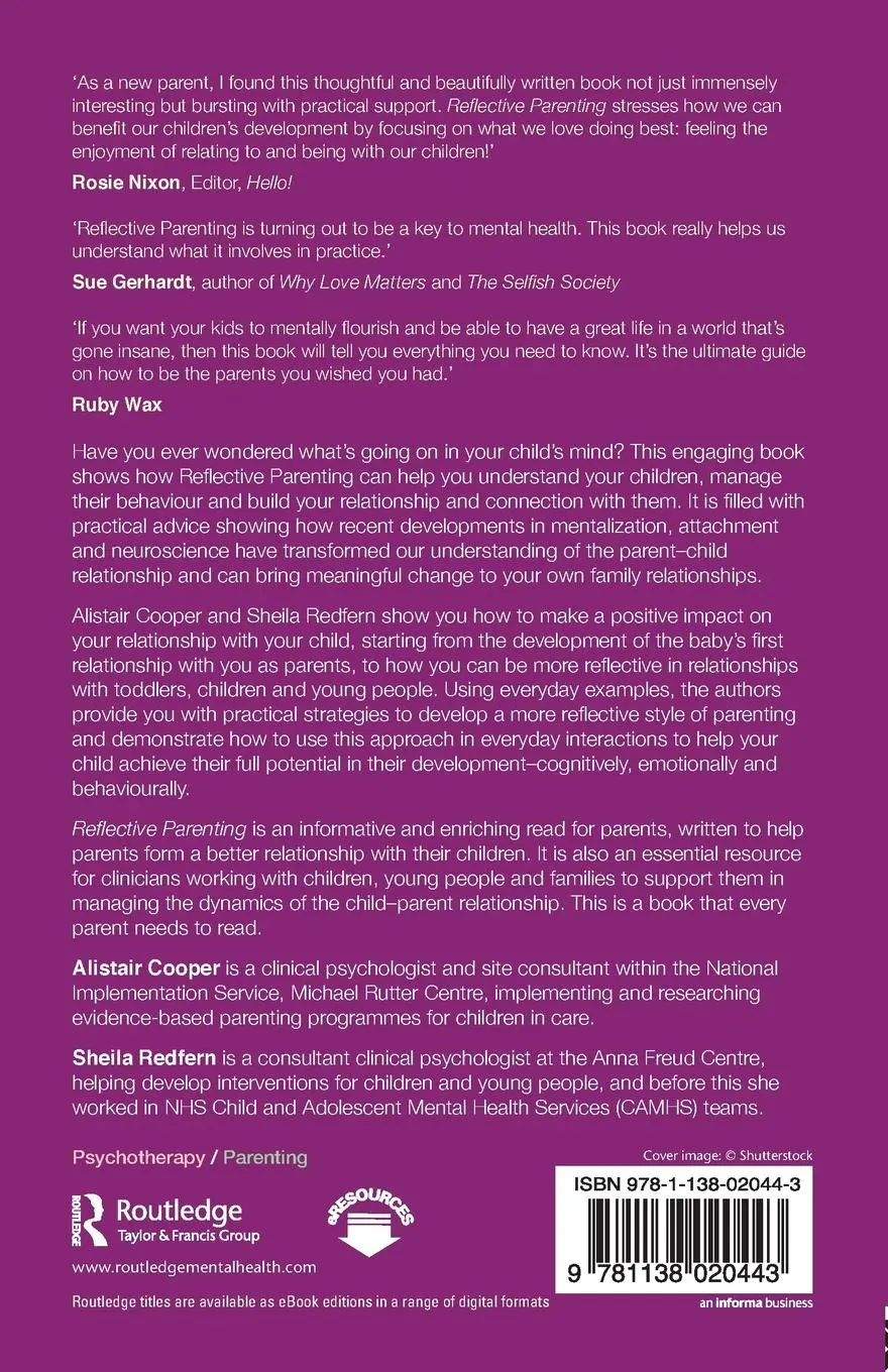 Rückseite: 9781138020443 | Reflective Parenting | Alistair Cooper (u. a.) | Taschenbuch | 2015