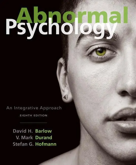 Cover: 9781305950443 | ABNORMAL PSYCHOLOGY 8/E | David H. Barlow (u. a.) | Buch | Gebunden