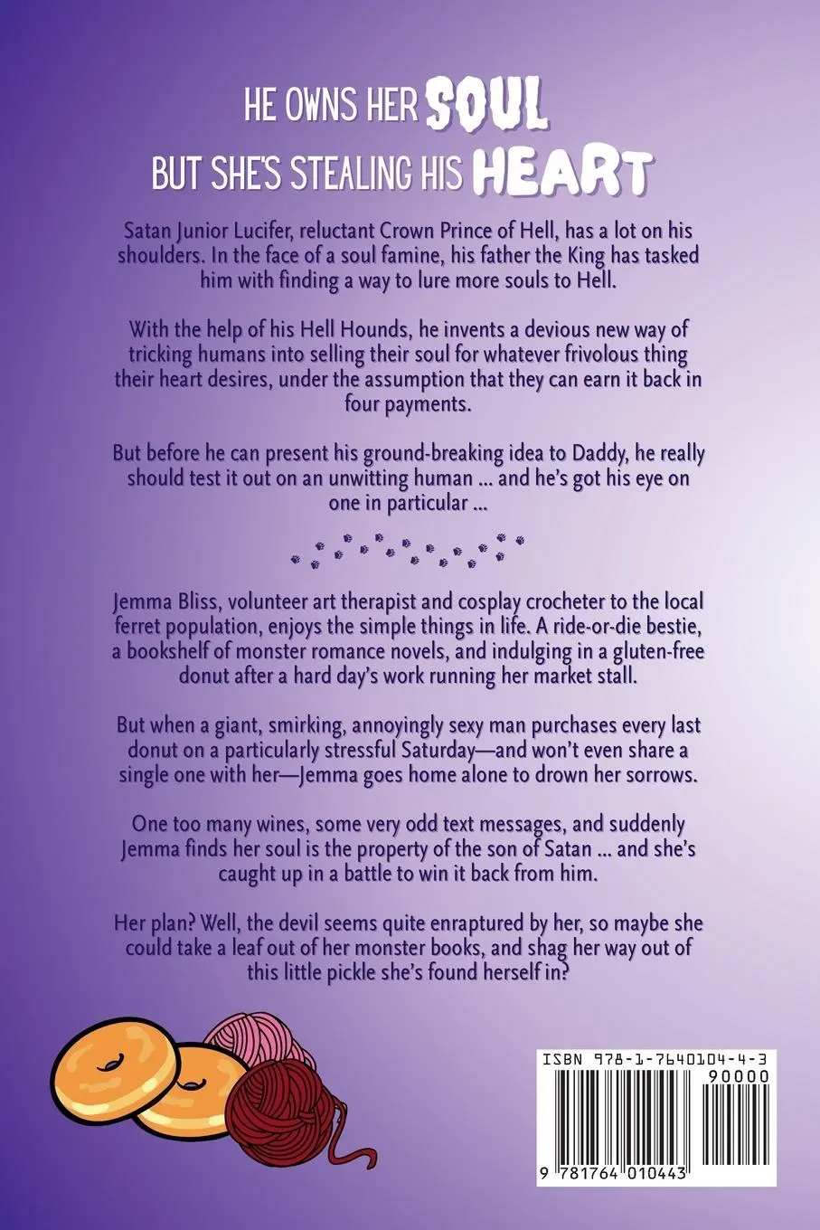 Rückseite: 9781764010443 | My Soul For A Donut | Layla Pine | Taschenbuch | Englisch | 2025