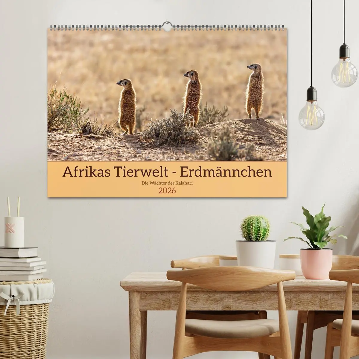 Bild: 9783457460443 | Afrikas Tierwelt - Erdmännchen (Wandkalender 2026 DIN A2 quer),...