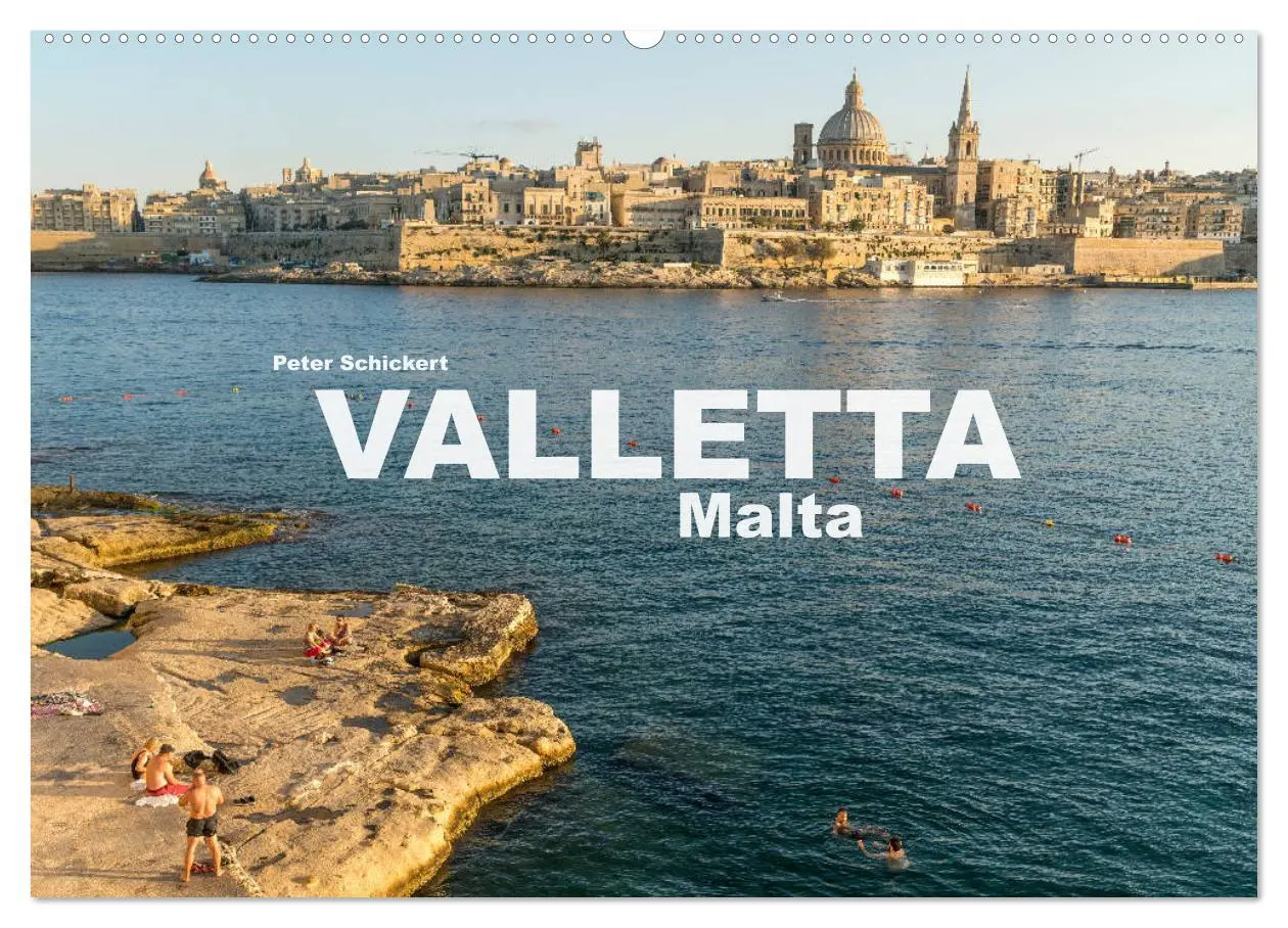 Cover: 9783457840443 | Valletta - Malta (Wandkalender 2026 DIN A2 quer), CALVENDO...