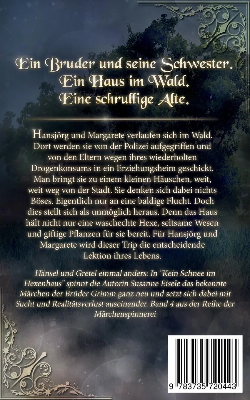 Rückseite: 9783735720443 | Kein Schnee im Hexenhaus | Susanne Eisele | Taschenbuch | 164 S.