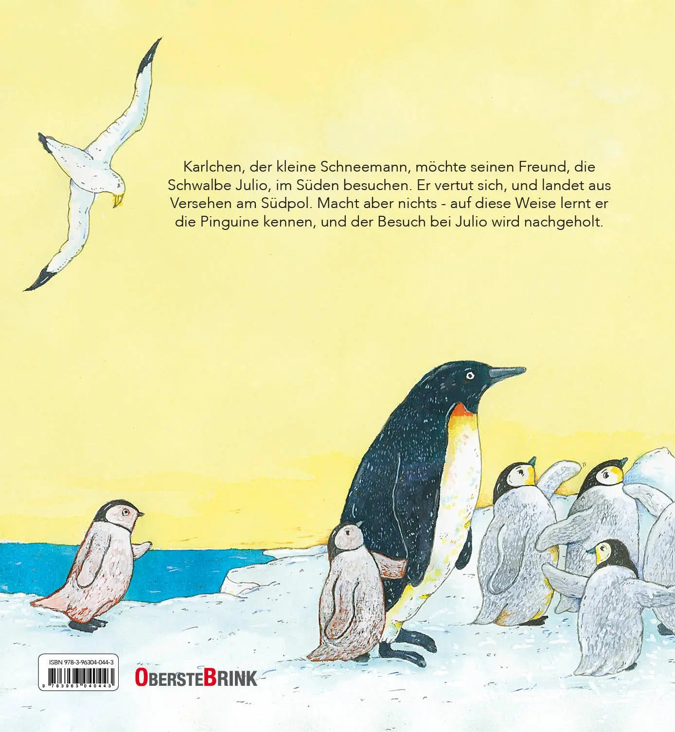 Rückseite: 9783963040443 | Schneemann Karlchen - Auf großer Fahrt | Christian Kämpf (u. a.)
