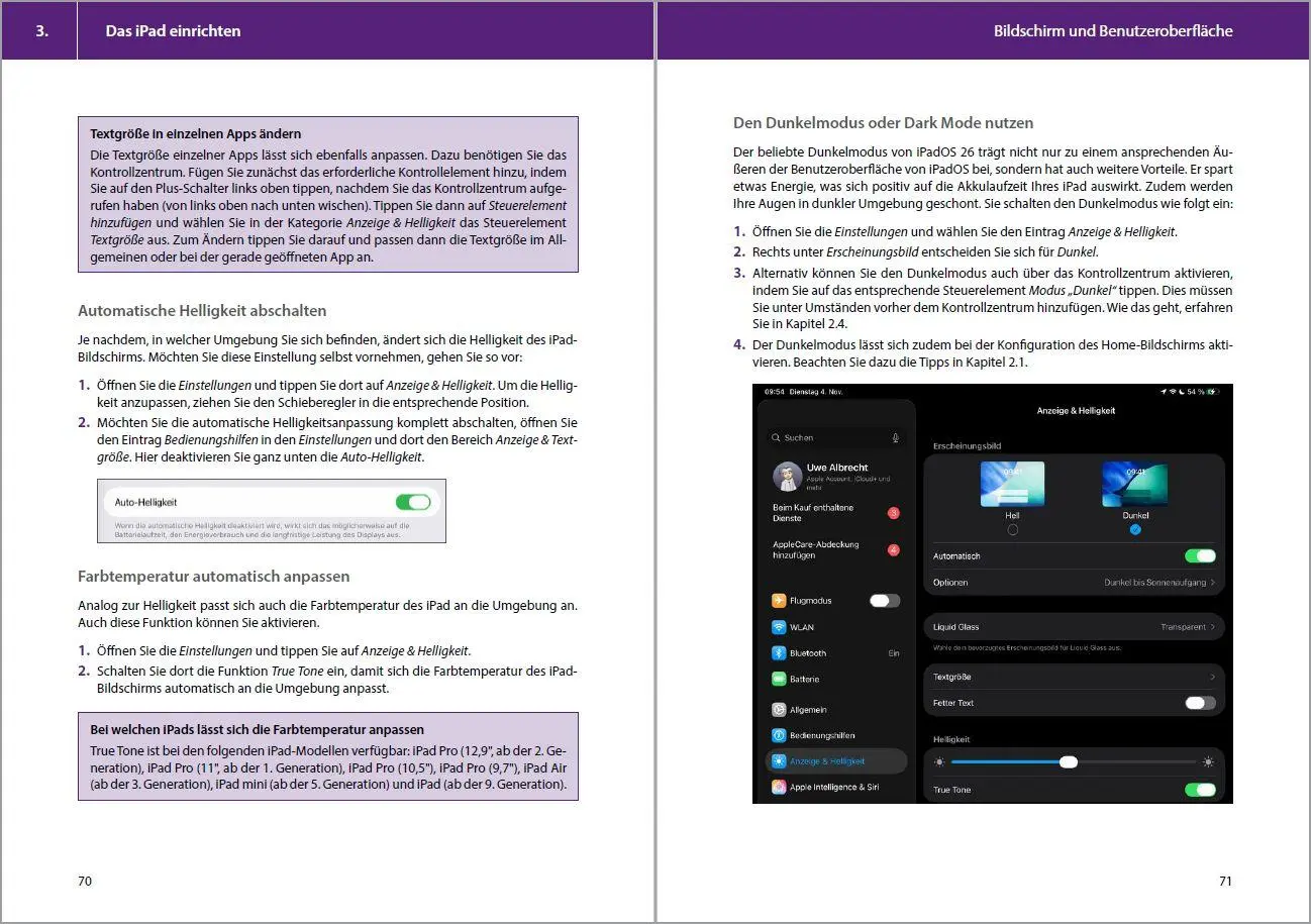Bild: 9783988100443 | Das iPad - Tipps und Tricks - Aktuell zu iPadOS 26 Handbuch - für...