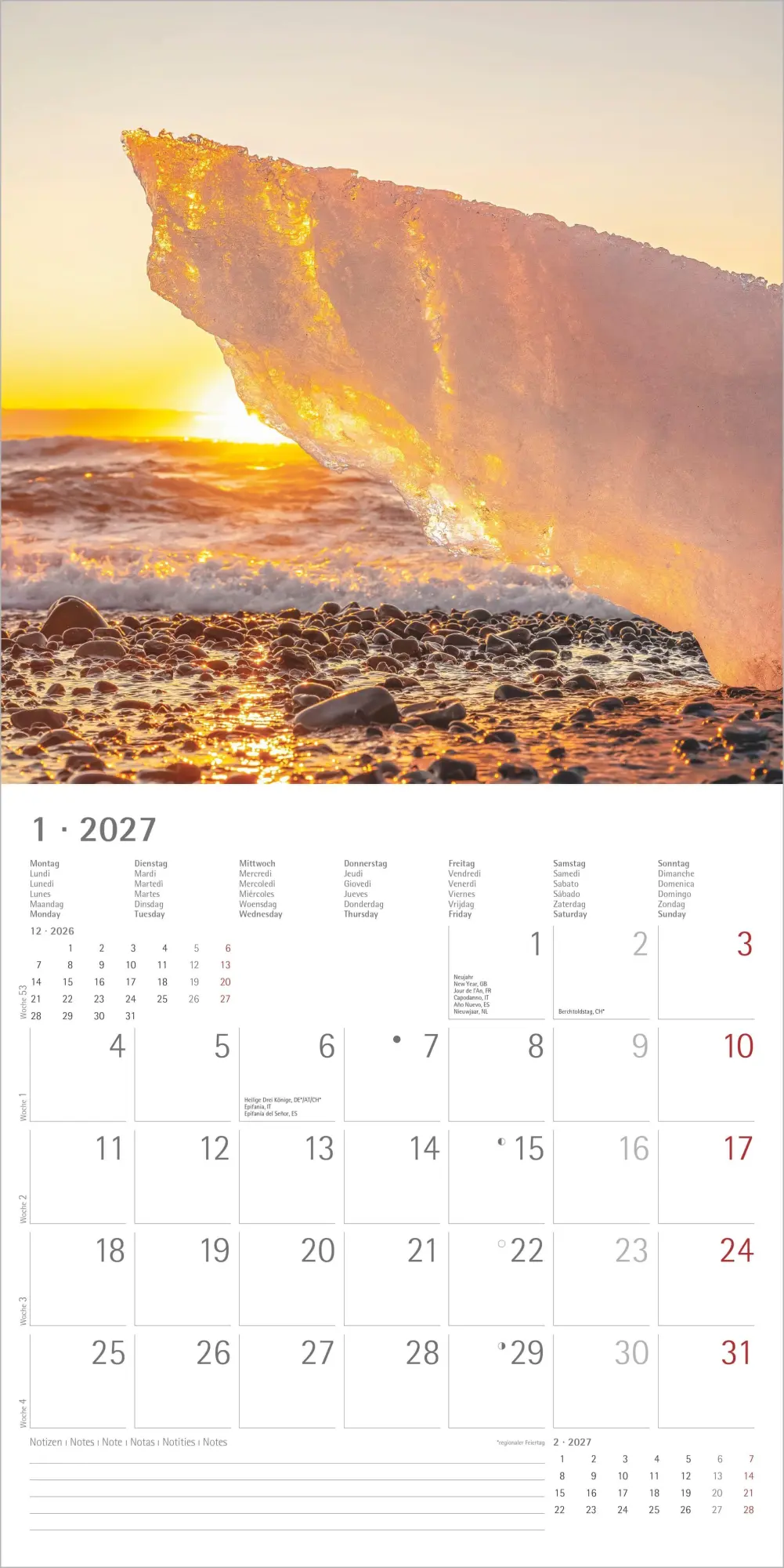 Bild: 4069095010543 | Sunny Moments 2027 | Neumann Verlage GmbH &amp; Co KG | Kalender | 14 S.