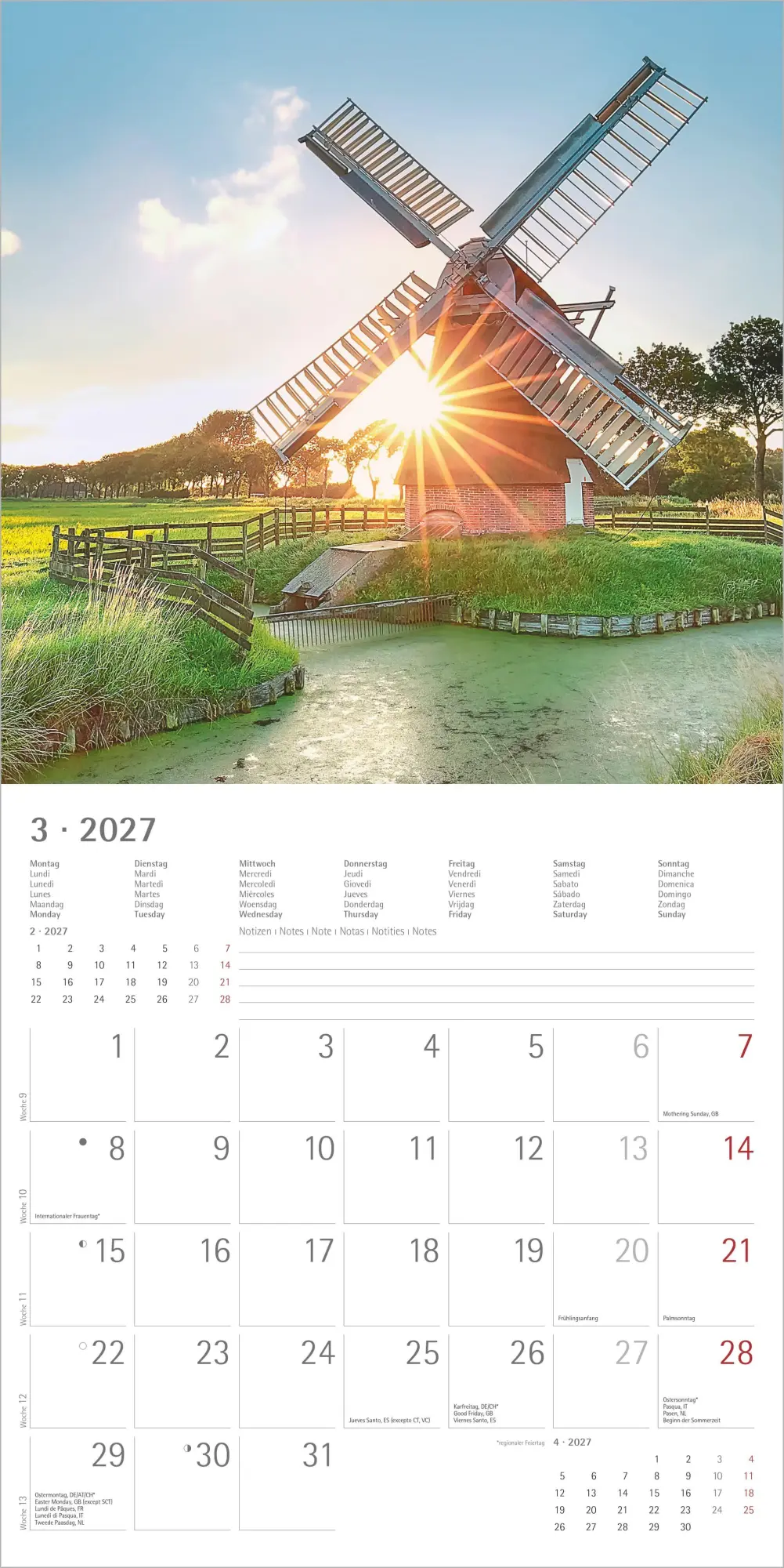 Bild: 4069095010543 | Sunny Moments 2027 | Neumann Verlage GmbH &amp; Co KG | Kalender | 14 S.