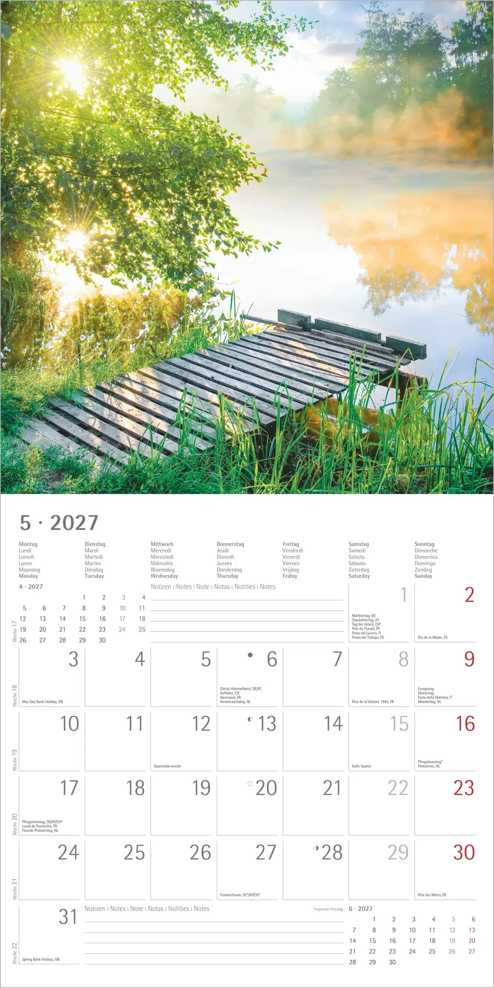 Bild: 4069095010543 | Sunny Moments 2027 | Neumann Verlage GmbH &amp; Co KG | Kalender | 14 S.