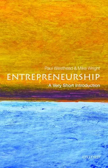 Cover: 9780199670543 | Entrepreneurship | A Very Short Introduction | Mike Wright (u. a.)