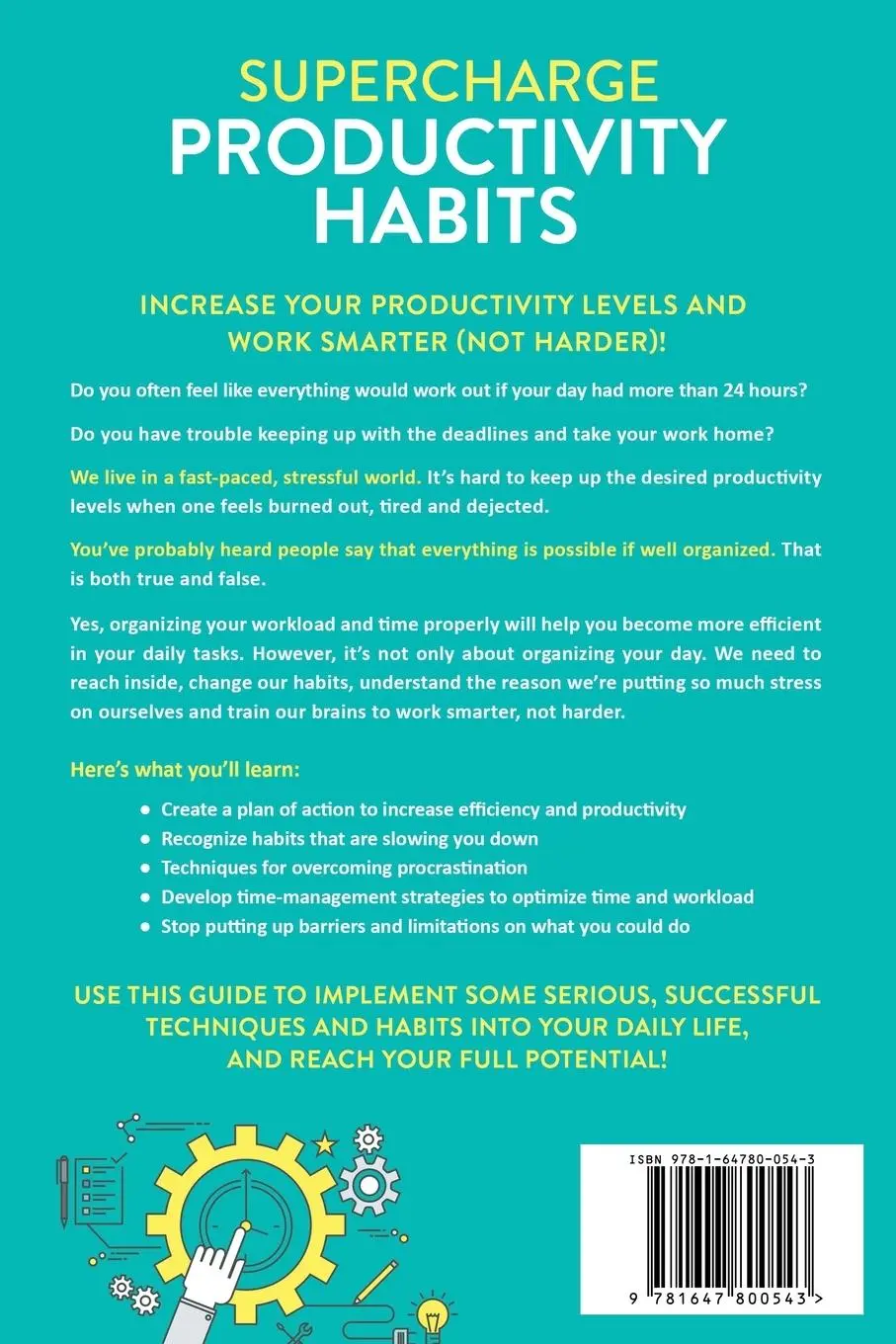 Rückseite: 9781647800543 | Supercharge Productivity Habits | John R. Torrance | Taschenbuch