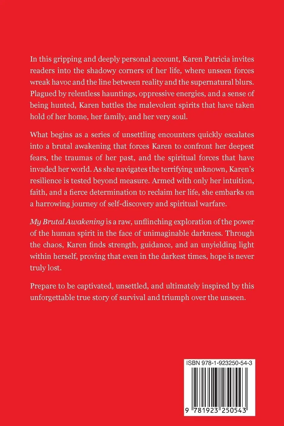 Rückseite: 9781923250543 | My Brutal Awakening | Karen Patricia | Taschenbuch | Englisch | 2024