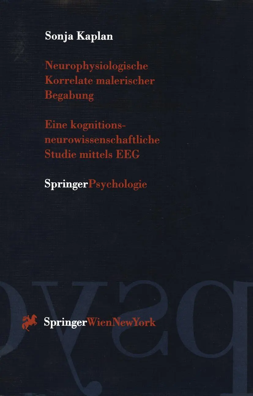 Cover: 9783211830543 | Neurophysiologische Korrelate malerischer Begabung | Sonja Kaplan