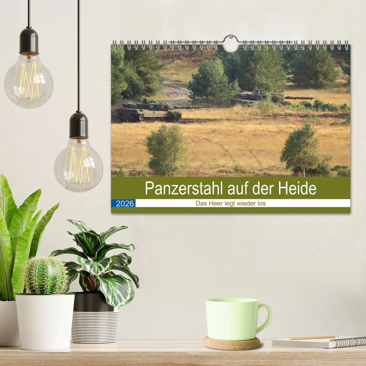Bild: 9783516230543 | Panzerstahl auf der Heide - Das Heer legt wieder los (Wandkalender...
