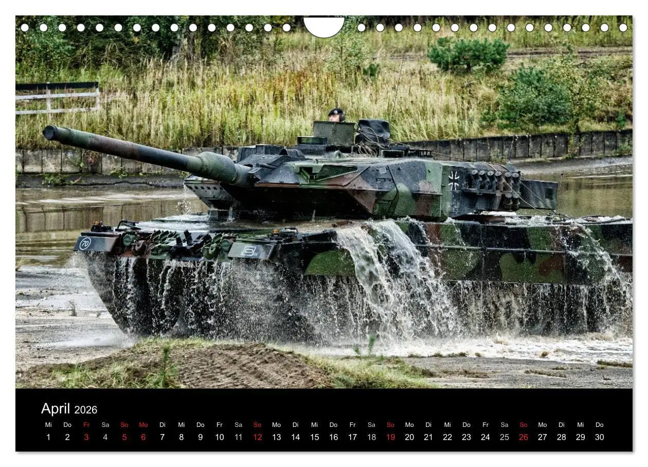 Bild: 9783516230543 | Panzerstahl auf der Heide - Das Heer legt wieder los (Wandkalender...