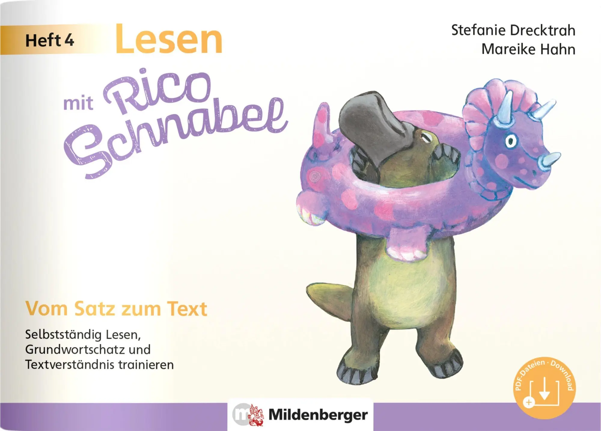 Cover: 9783619120543 | Lesen mit Rico Schnabel, Heft 4: Vom Satz zum Text | Drecktrah (u. a.)