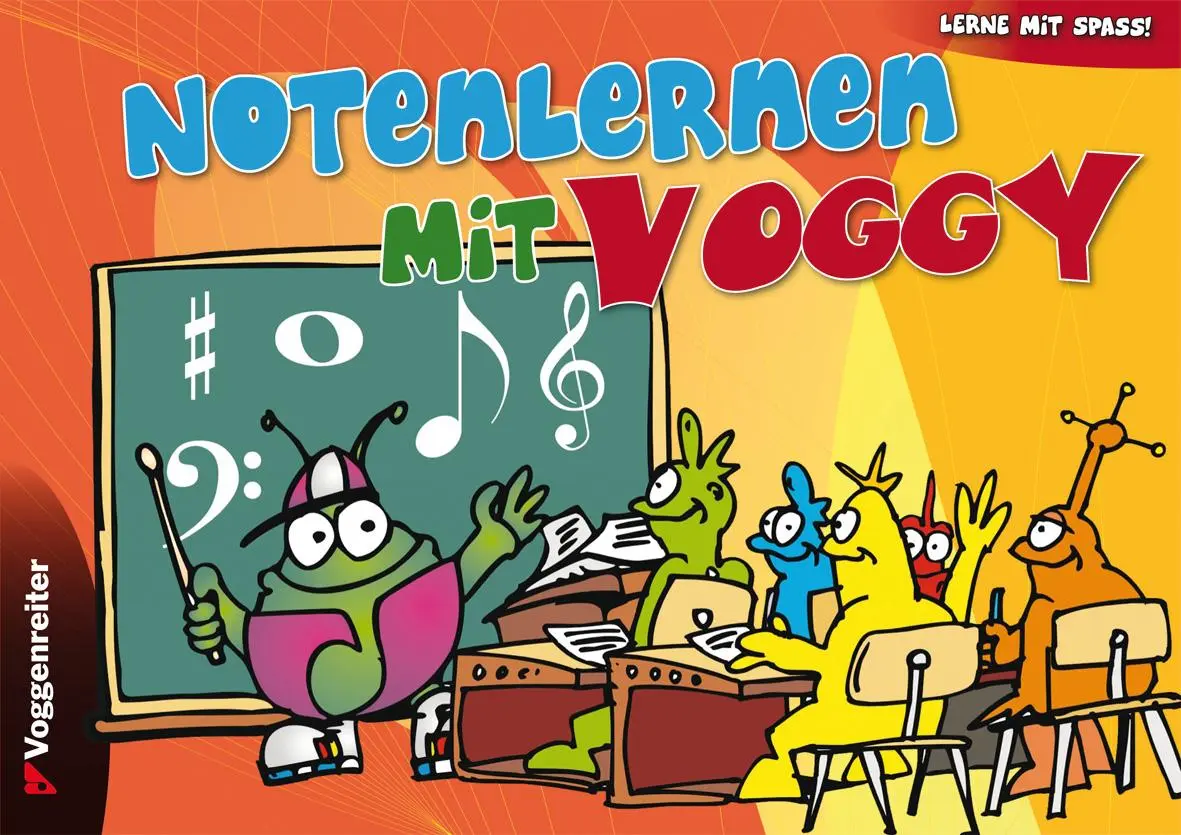 Cover: 9783802410543 | Noten lernen mit Voggy (FSC Mix, SGSCH-COC-050055) | Bessler (u. a.)