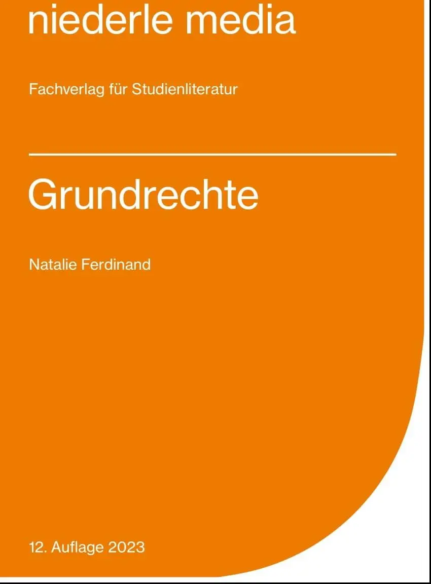 Cover: 9783867240543 | Grundrechte. Karteikarten | Natalie Ferdinand | Box | 64 S. | Deutsch