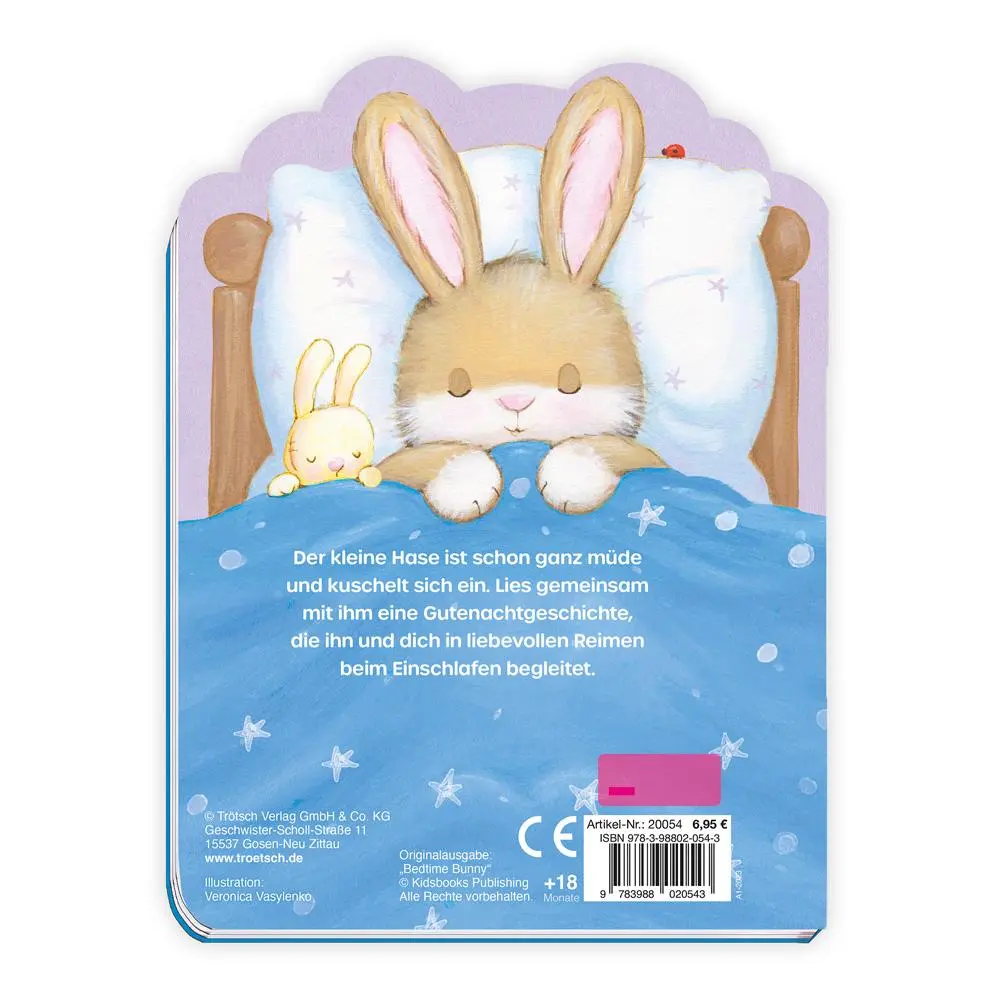 Bild: 9783988020543 | Trötsch Pappenbuch Schlaf ein, mein kleiner Hase | Trötsch Verlag