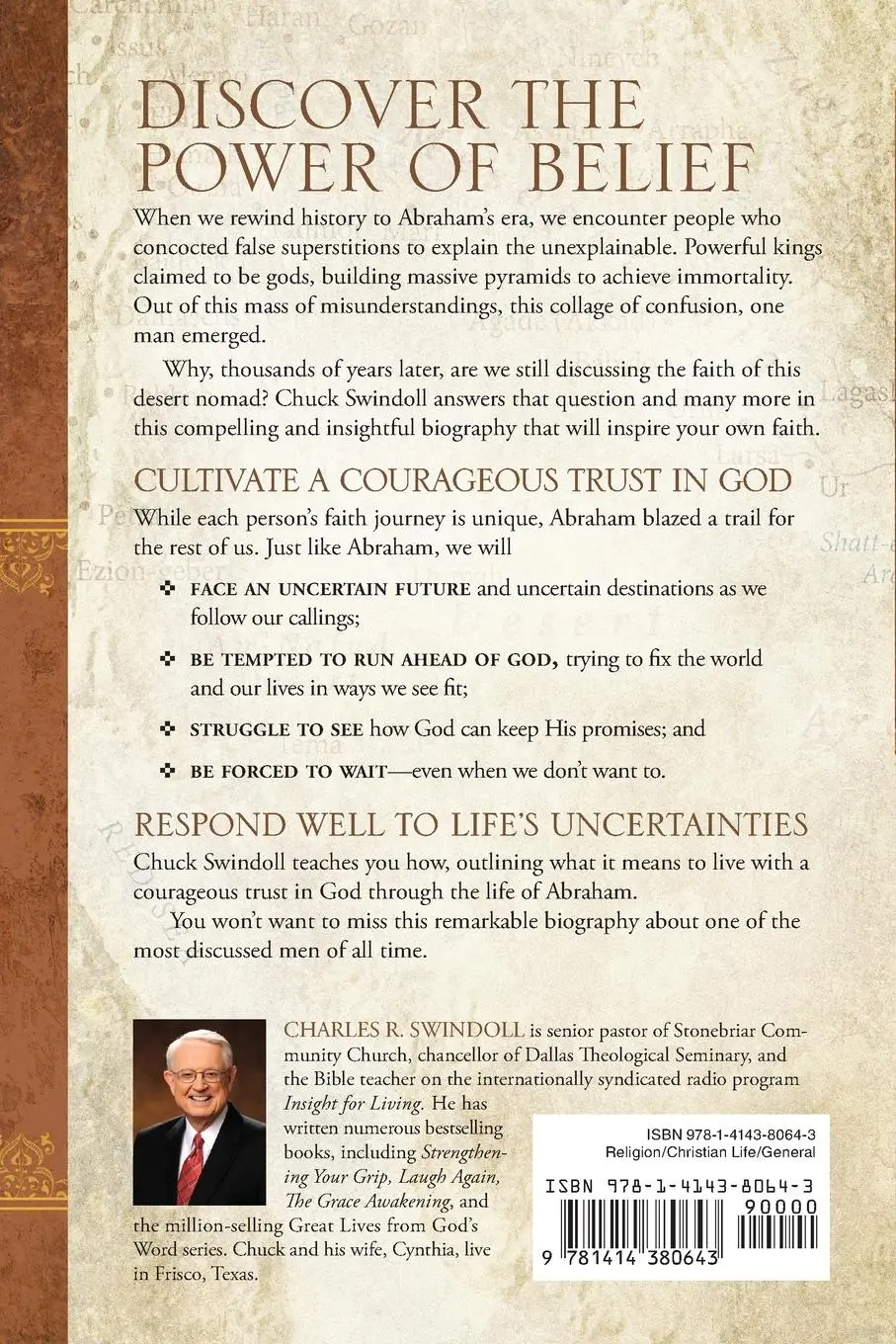 Rückseite: 9781414380643 | Abraham | Charles R. Swindoll | Taschenbuch | Kartoniert / Broschiert