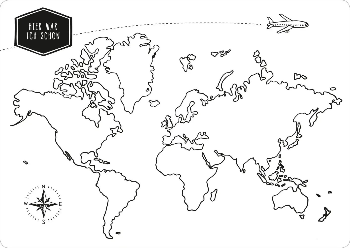 Bild: 9783828310643 | GuideMe Reisetagebuch Travel Diary "Welt" | Hallwag Kümmerly+Frey AG