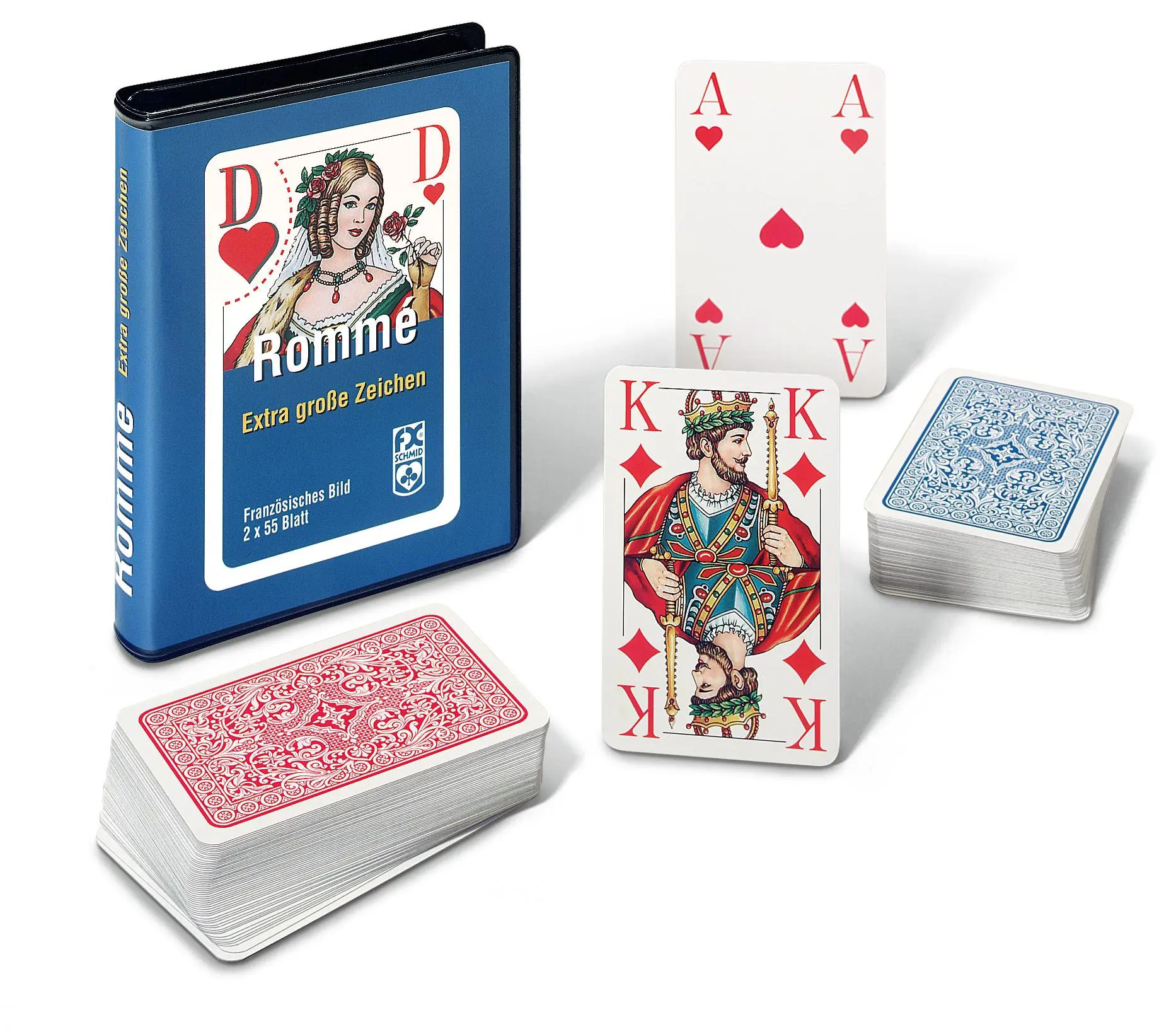 Cover: 4005556270743 | Rommé, Canasta, Bridge. Mit extragroßen Eckzeichen | Spiel | Spiel