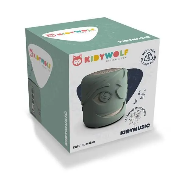 Bild: 5407009180743 | KIDYWOLF Bluetooth Lautsprecher türkis | 418074 | 2024 | KIDYWOLF