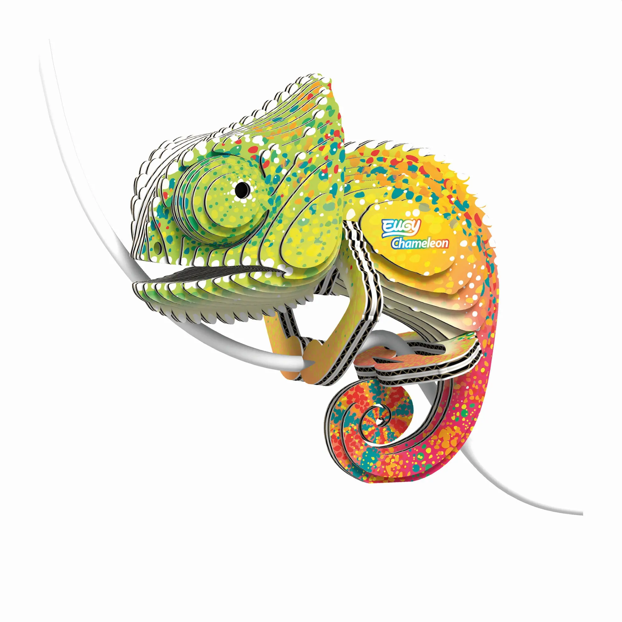 Bild: 9421035150743 | EUGY - 3D Bastelset Chamäleon | Eugy | Kit (Bastelset) | 650075 | 2023