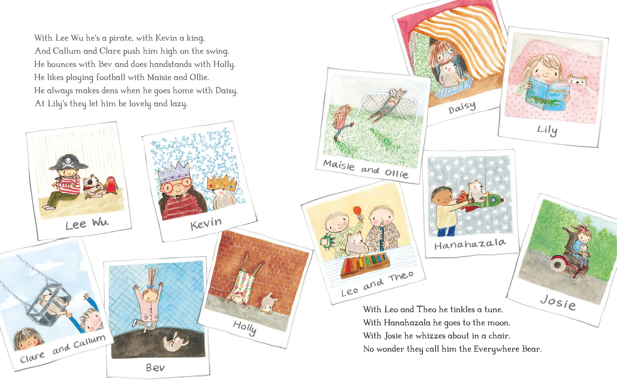 Bild: 9781447280743 | The Everywhere Bear | Julia Donaldson | Taschenbuch | 32 S. | Englisch