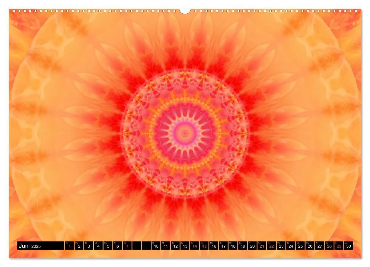 Bild: 9783435410743 | Energie - Mandalas in orange (hochwertiger Premium Wandkalender...
