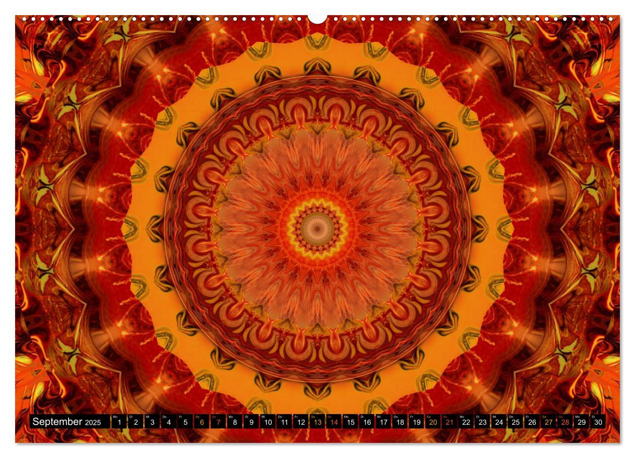 Bild: 9783435410743 | Energie - Mandalas in orange (hochwertiger Premium Wandkalender...