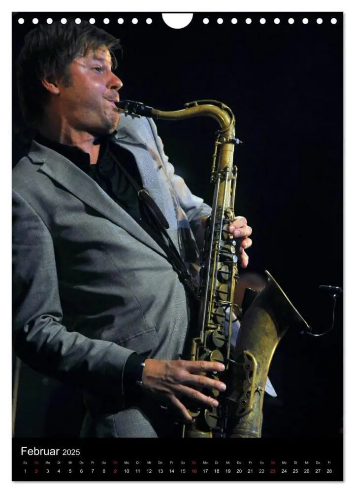 Bild: 9783457050743 | Jazz Momente - Kalender 2025 - (Wandkalender 2025 DIN A4 hoch),...