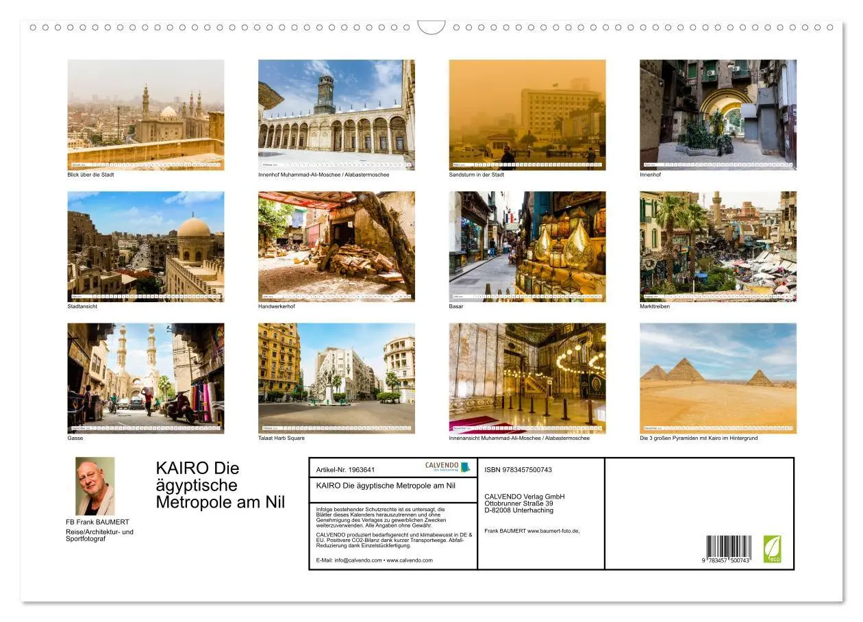 Bild: 9783457500743 | KAIRO Die ägyptische Metropole am Nil (Wandkalender 2026 DIN A2...