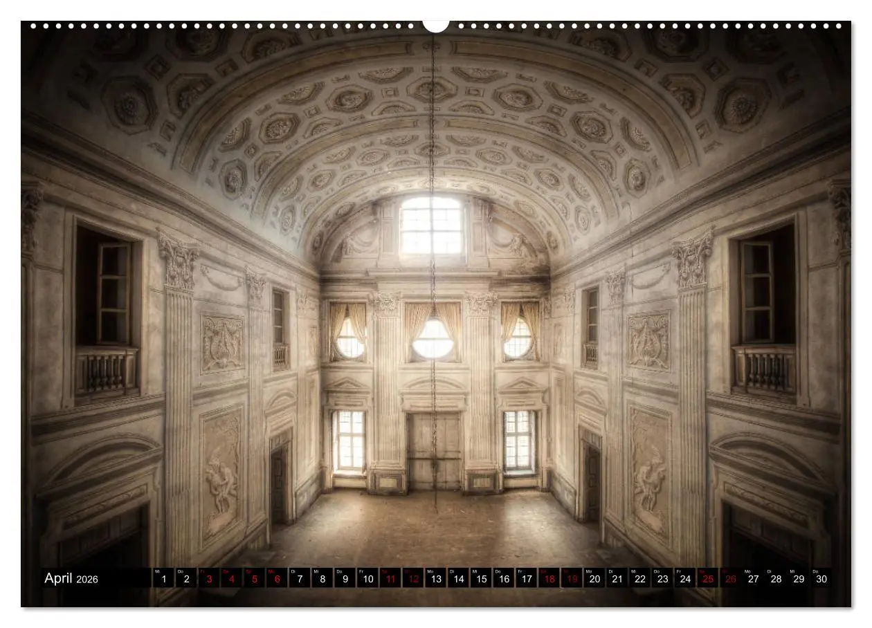 Bild: 9783457740743 | Italiens vergessene Palazzi (hochwertiger Premium Wandkalender 2026...