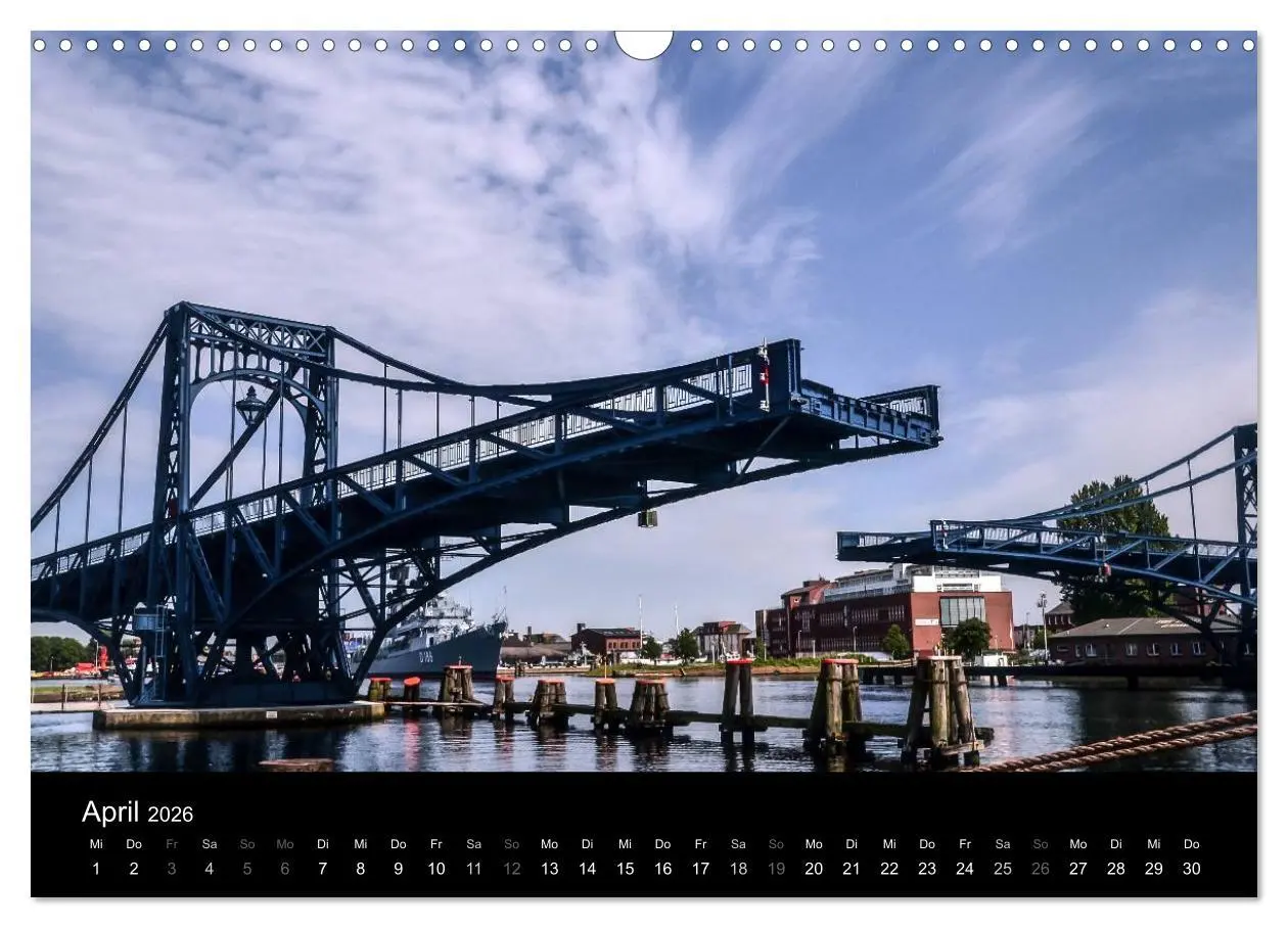 Bild: 9783516070743 | Kaiser-Wilhelm-Brücke Wilhelmshaven (Wandkalender 2026 DIN A3...