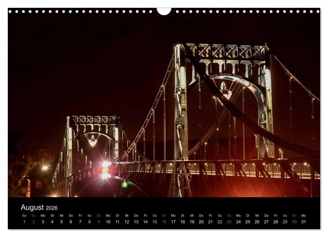 Bild: 9783516070743 | Kaiser-Wilhelm-Brücke Wilhelmshaven (Wandkalender 2026 DIN A3...