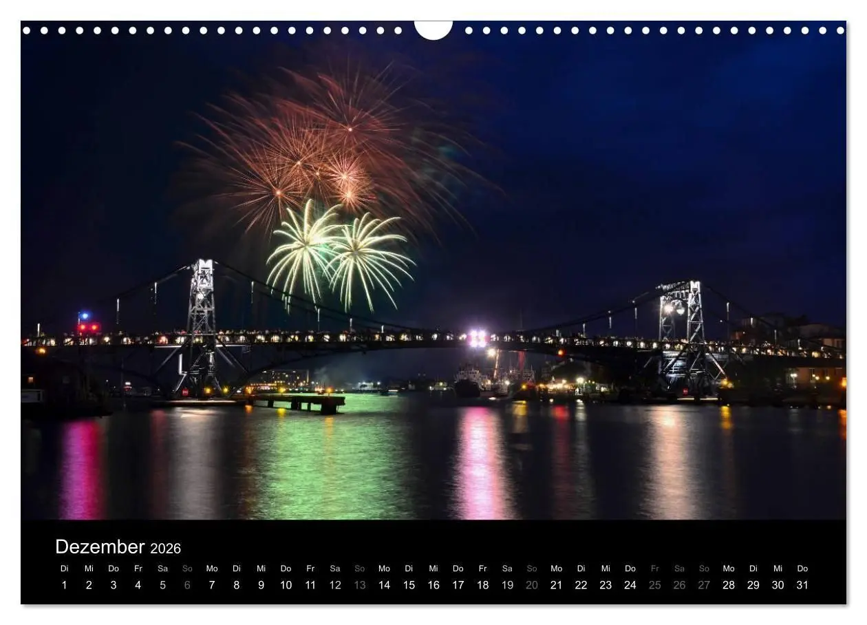 Bild: 9783516070743 | Kaiser-Wilhelm-Brücke Wilhelmshaven (Wandkalender 2026 DIN A3...