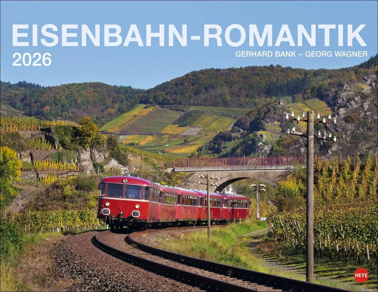 Cover: 9783756410743 | Eisenbahn-Romantik Posterkalender 2026 | Georg Wagner | Kalender